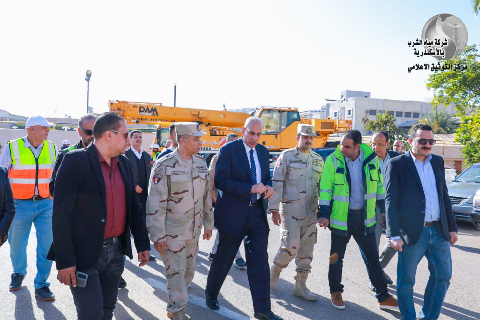 مياه الإسكندرية تستقبل لجنة التفتيش الخاصة بالاستعداد لموسم الأمطار والسيول …