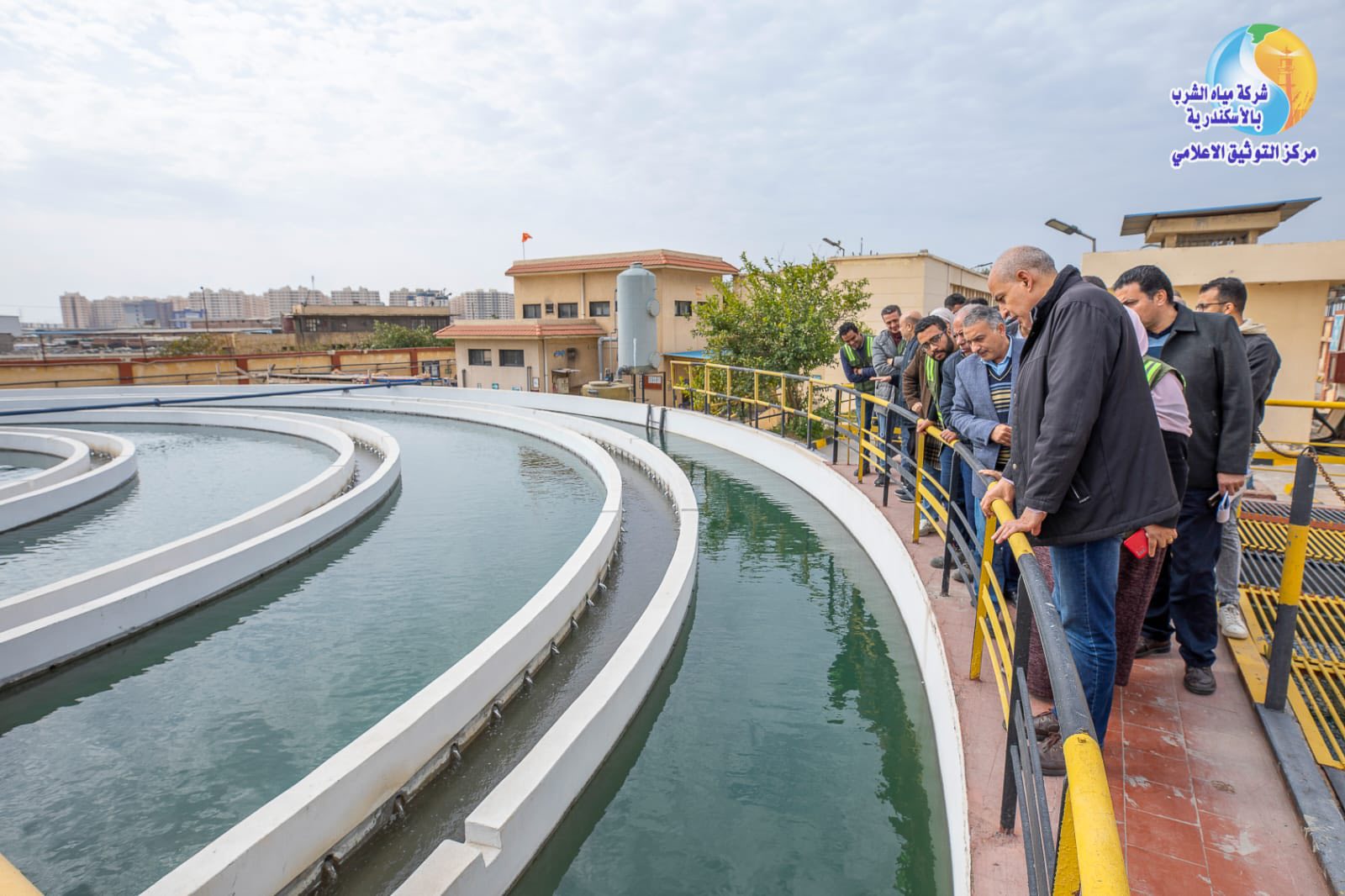 جولة ميدانية لرئيس مياه الإسكندرية لمتابعة فروع ومراكز خدمة العملاء والروافع …
