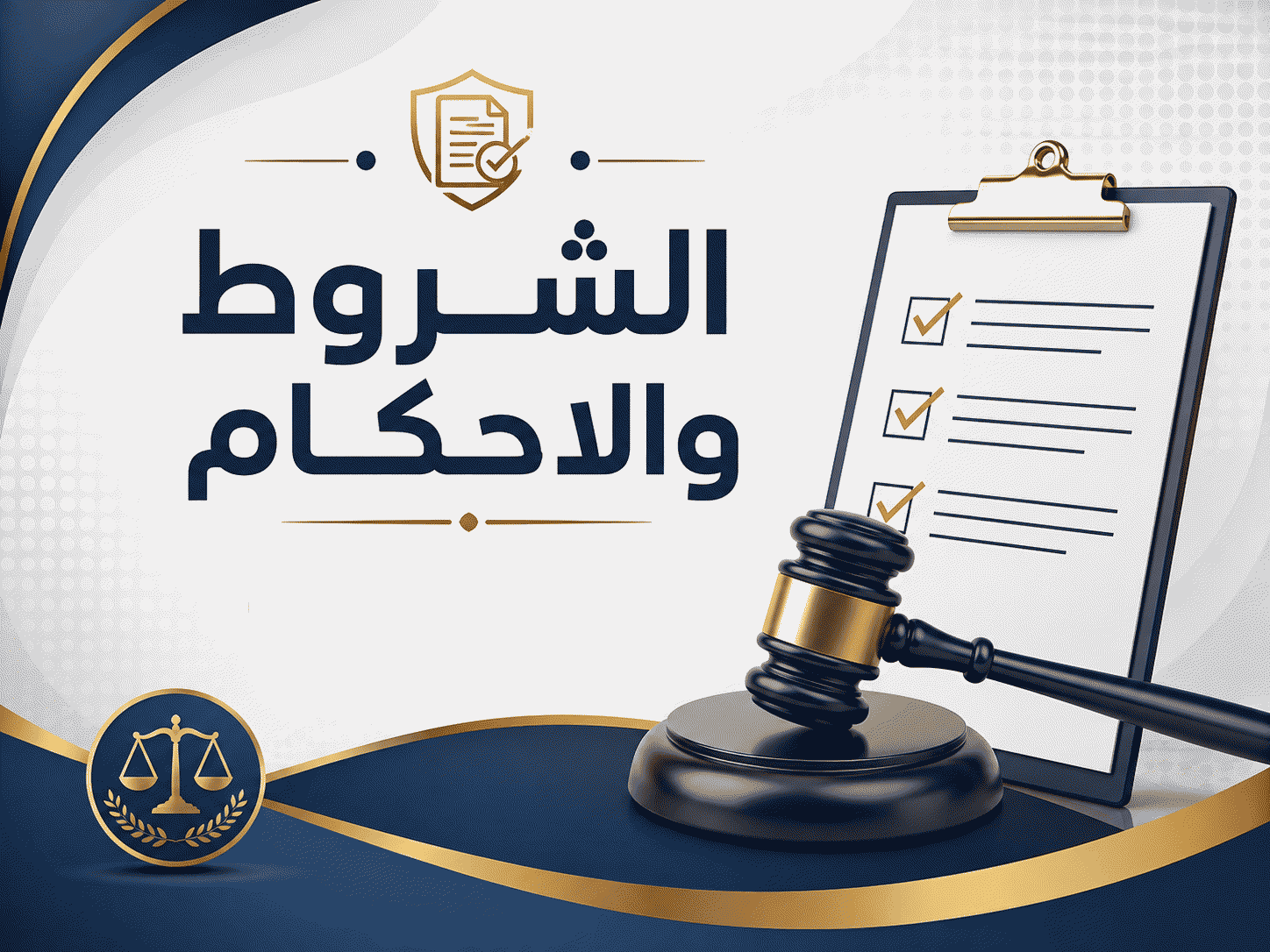 الشروط والاحكام